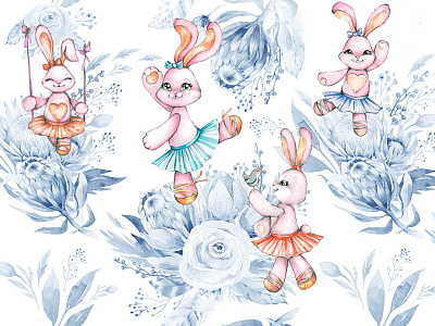 Фотообои Rabbit Room 6, RABBIT ROOM, Wall street
