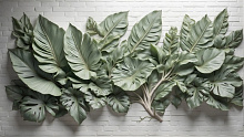 Design Studio 3D Voluminous leaves AG-VL-006