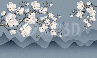 Панно DV-015, Дыхание весны, Design Studio 3D