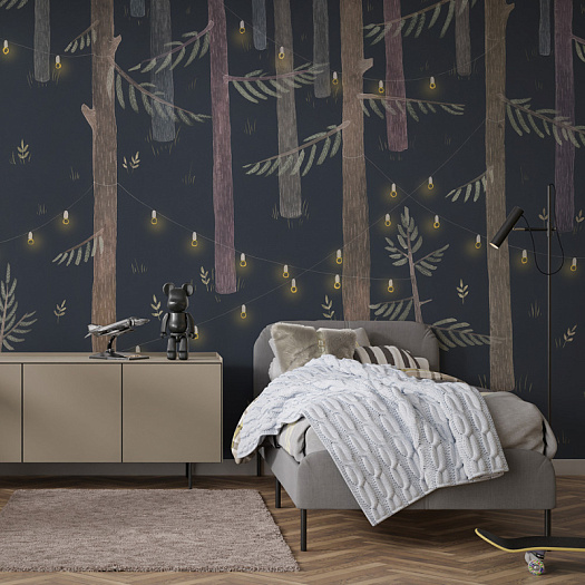 Фотообои в интерьере артикул GARLAND 5, FAUNA, Factura Фотообои в интерьере артикул GARLAND 5, FAUNA, Factura