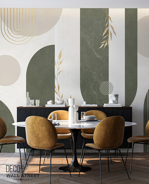 Фотообои в интерьере артикул DECO 25 26, DECO 25, Wall street