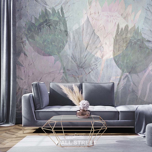 Фотообои в интерьере артикул Serene 19, SERENE, Wall street