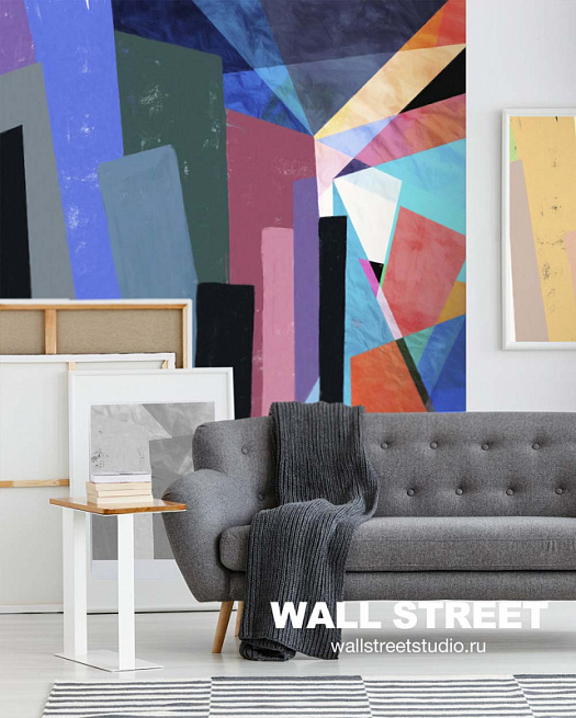 Фотообои в интерьере артикул Element 9, ЭЛЕМЕНТ / ELEMENT, Wall street