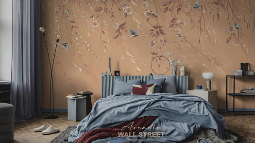 Фотообои в интерьере артикул ARCADIA 5, ARCADIA 1, Wall street